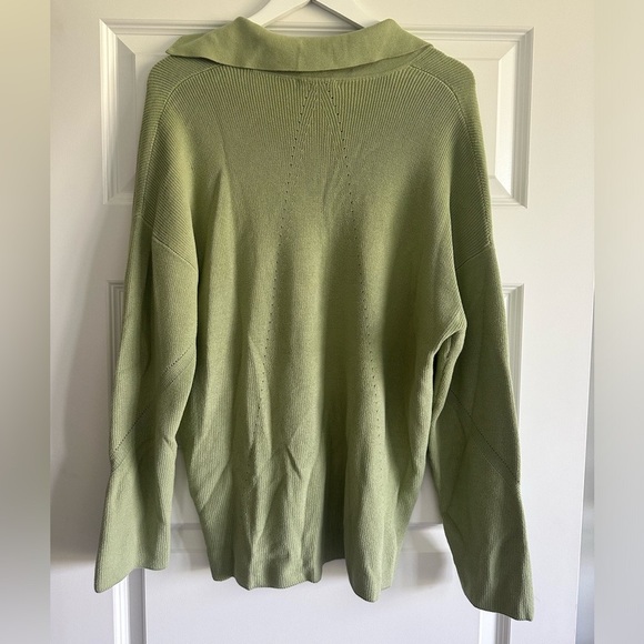 rag & bone Amy Ribbed Cotton Blend Tunic Sweater - Picture 9 of 12